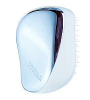 Tangle Teezer Compact Styler Sky Blue Delight Chrome - Расческа для волос, цвет синий металлик/голубой